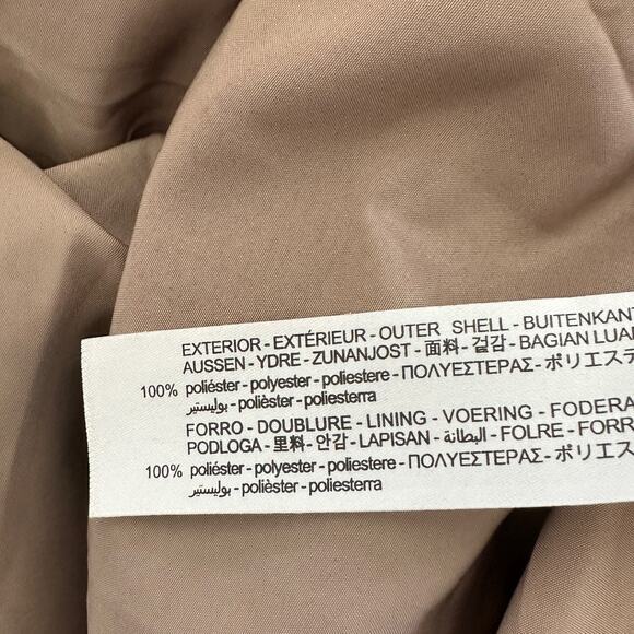 Zara brown teddy soft textured coat size‎ XS - Picture 9 of 11